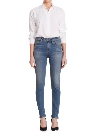 Citizens of Humanity  - Harlow High-Rise Slim Straight Jeans in Witness